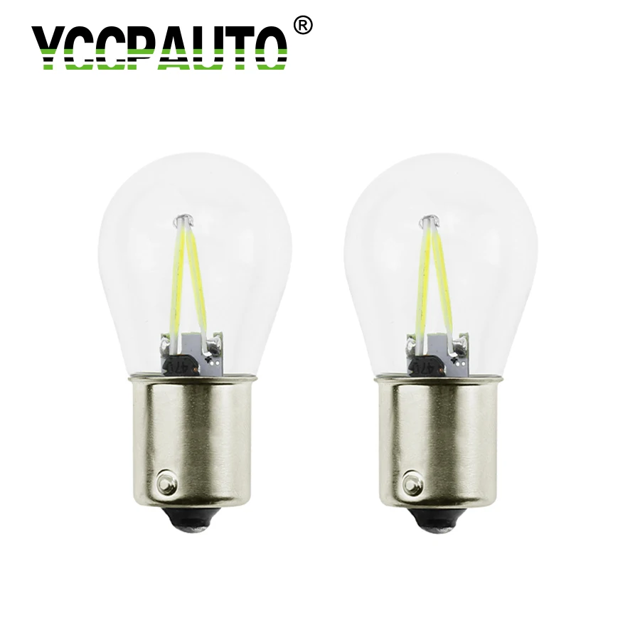 YCCPAUTO 2Pcs 1156 Ba15s Filament Bulbs R5W R10W P21w LED Reverse lights Tail Parking Lamp DRL White Yellow Red 12V 24V
YCCPAUTO 2Pcs 1156 Ba15s Filament Bulbs R5W R10W P21w LED Reverse lights Tail Parking Lamp DRL White Yellow Red 12V 24V
