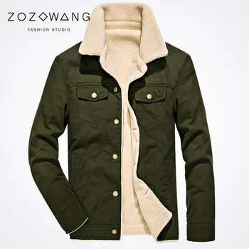 New 2018 Zozowang solid stand Single breasted loose casual short brushed autumn winter jacket men keep warm plus size coat men
New 2018 Zozowang solid stand Single breasted loose casual short brushed autumn winter jacket men keep warm plus size coat men