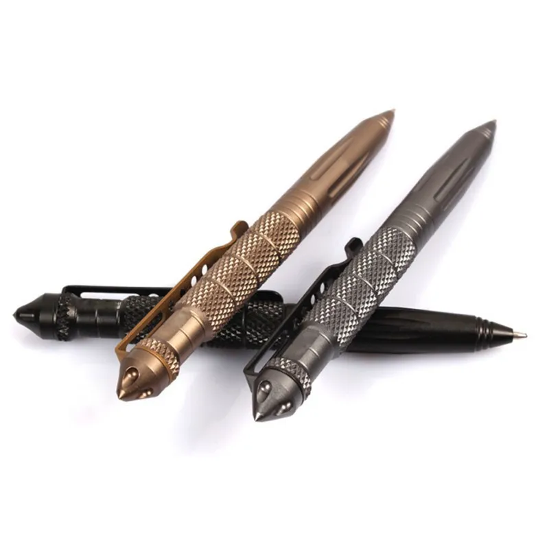 Cooyoo Aviation Aluminum Outdoor Pocket Black Tactical Pen Glass Breaker Self Defense Supplies Pen Emergency Survival Tool
Cooyoo Aviation Aluminum Outdoor Pocket Black Tactical Pen Glass Breaker Self Defense Supplies Pen Emergency Survival Tool