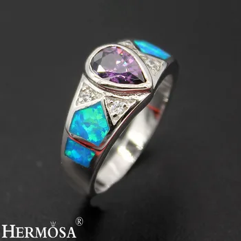 Hermosa Perfect Jewelry Gift Mystic Fire Australia Opal Ring Size 7 8 Fashion Women Rings R1014
Hermosa Perfect Jewelry Gift Mystic Fire Australia Opal Ring Size 7 8 Fashion Women Rings R1014