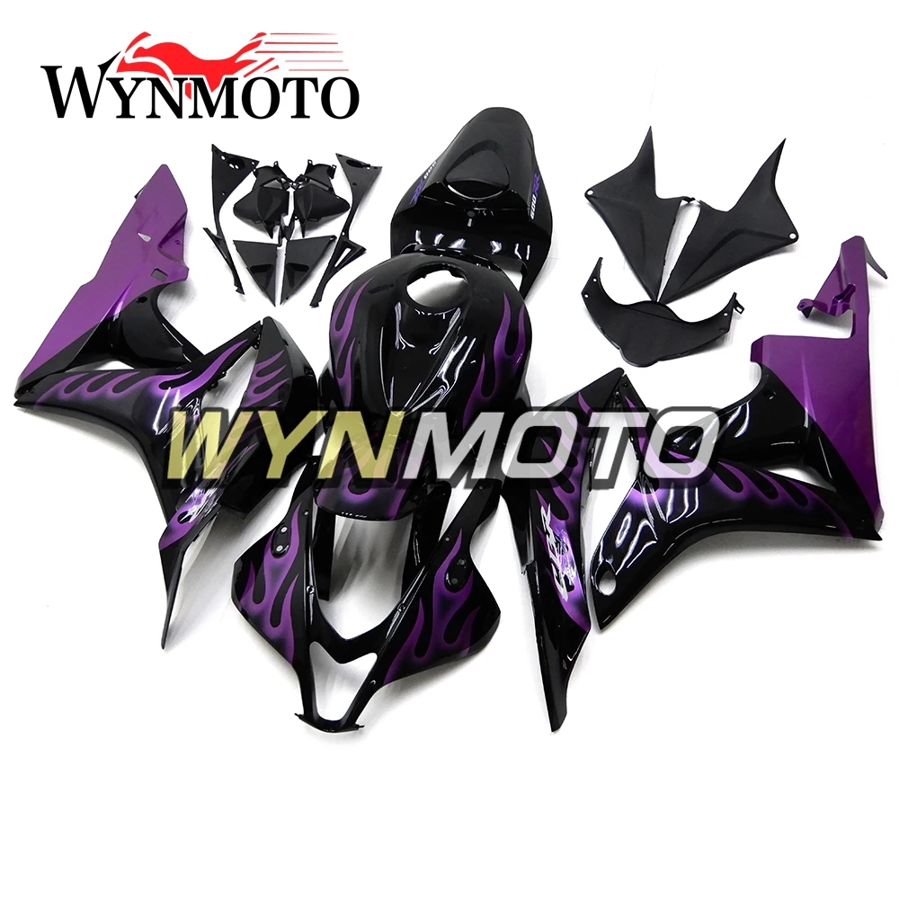 Full ABS Injection Plastics Fairings For Honda CBR6000RR F5 2007 - 2008 07 08 Motorcycle Complete Body Frames Black purple flame
Full ABS Injection Plastics Fairings For Honda CBR6000RR F5 2007 - 2008 07 08 Motorcycle Complete Body Frames Black purple flame