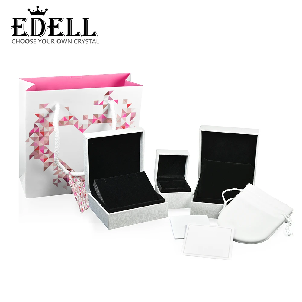 EDELL Sterling Silver Necklace Jewelry Pendant Fashion Earrings Bracelet Box, Set Gift box Ring Stud Charm Box Necklace box
EDELL Sterling Silver Necklace Jewelry Pendant Fashion Earrings Bracelet Box, Set Gift box Ring Stud Charm Box Necklace box
