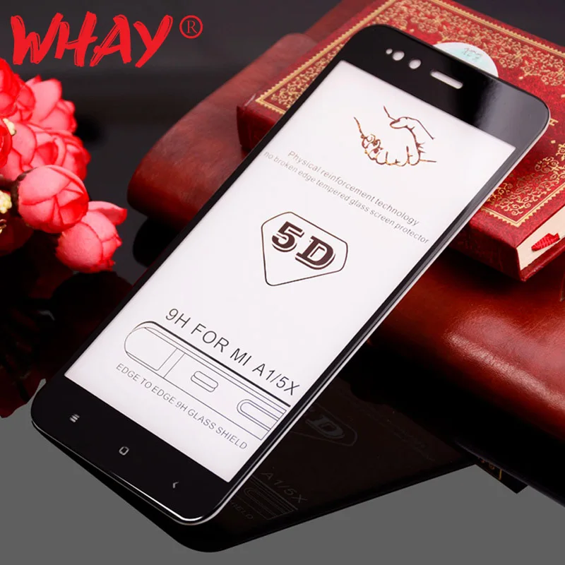 5D Tempered Glass on For Xiaomi Mi A1 5X Full Cover Round Edge Screen Protector For Xiomi Xiaomi Mi A2 6X A1 5X MiA1 MiA2 Film
5D Tempered Glass on For Xiaomi Mi A1 5X Full Cover Round Edge Screen Protector For Xiomi Xiaomi Mi A2 6X A1 5X MiA1 MiA2 Film