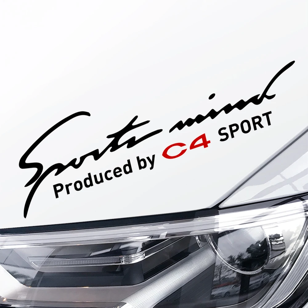 1PC Car Stickers Automotives Stickers For Citroen C4 Sports Styling Vinyl Graphic Decoration Car Body Decals Car Accessories
1PC Car Stickers Automotives Stickers For Citroen C4 Sports Styling Vinyl Graphic Decoration Car Body Decals Car Accessories