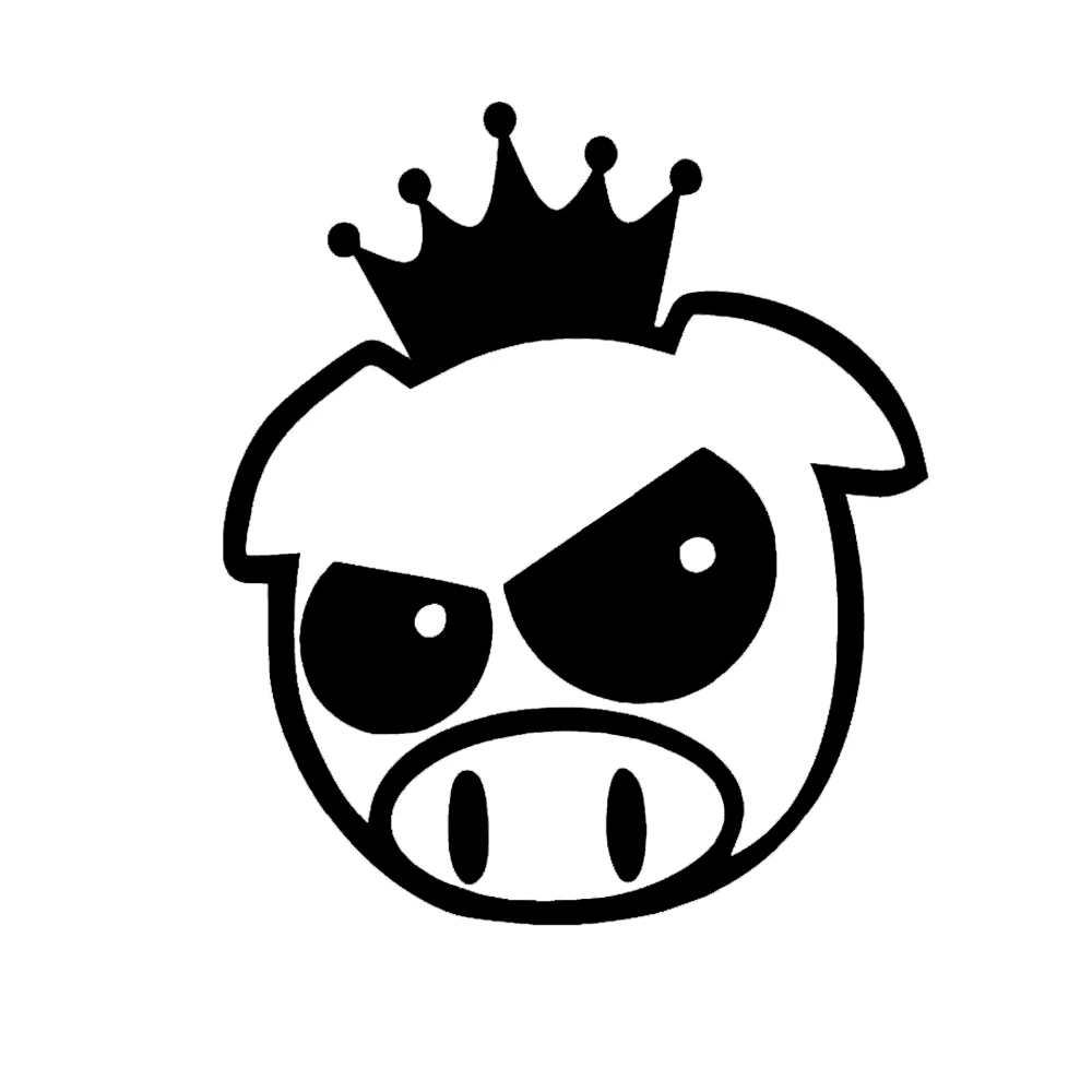 An Angry Crowed Pig Is Cute And Funny Art Painting Car Stickers Vinyl Decor Decals Rear Window Car Sticker
An Angry Crowed Pig Is Cute And Funny Art Painting Car Stickers Vinyl Decor Decals Rear Window Car Sticker