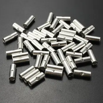 50Pcs 10-12 AWG Gauge Uninsulated Non Insulated Butt Crimp Connectors Terminal
50Pcs 10-12 AWG Gauge Uninsulated Non Insulated Butt Crimp Connectors Terminal