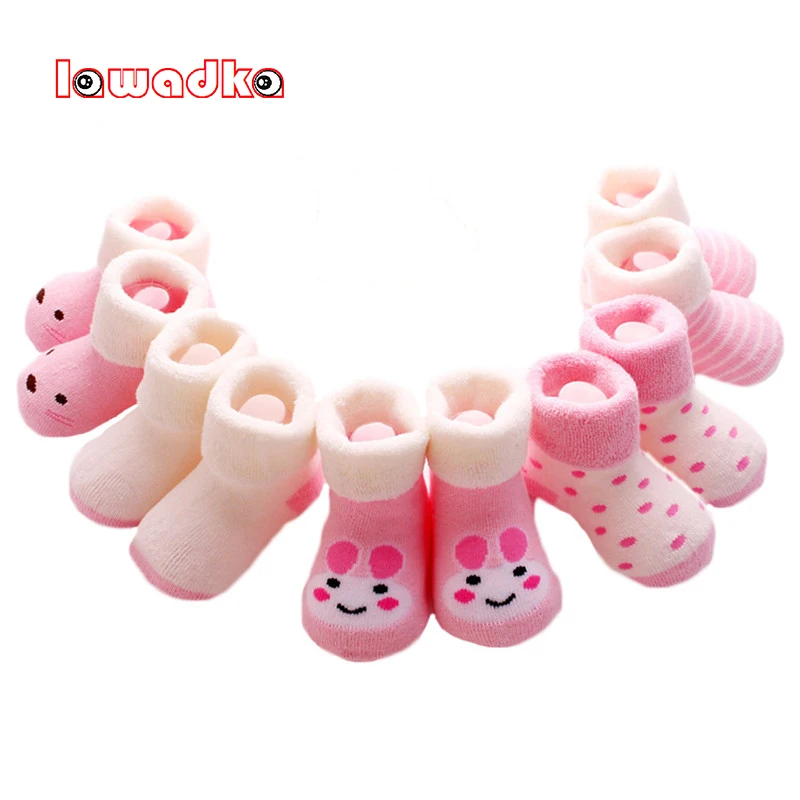 5Pairs/lot Infant Baby Boy Socks Cartoon Striped Baby Girl Socks Newborn Winter Warm Terry Socks for Newborns Baby Accessories
5Pairs/lot Infant Baby Boy Socks Cartoon Striped Baby Girl Socks Newborn Winter Warm Terry Socks for Newborns Baby Accessories