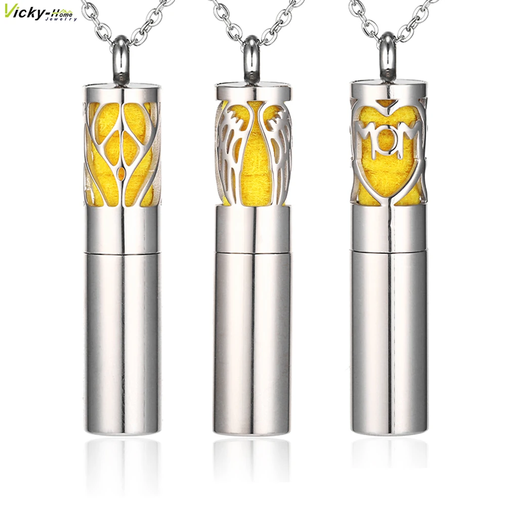 Essential Oil Diffuser Necklace Aromatherapy Diffuser Pendant Locket and Container 2-in-1 Stainless Steel Necklace with 10 Color
Essential Oil Diffuser Necklace Aromatherapy Diffuser Pendant Locket and Container 2-in-1 Stainless Steel Necklace with 10 Color
