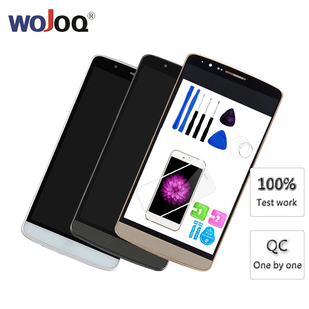 Original Screen For LG G3 LCD D850 LCD Display Touch Screen Digitizer Assembly With Frame For G3 D851 D855 LCD Display
Original Screen For LG G3 LCD D850 LCD Display Touch Screen Digitizer Assembly With Frame For G3 D851 D855 LCD Display