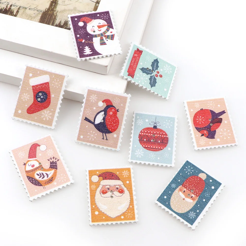 30PCS 30*38MM Mixed Christmas SnowmanPattern Printing Wooden Buttons Two Holes Scrapbooking Crafts Decoration Sewing Accessories
30PCS 30*38MM Mixed Christmas SnowmanPattern Printing Wooden Buttons Two Holes Scrapbooking Crafts Decoration Sewing Accessories