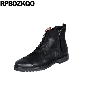 Lace Up Men Real Leather Handmade Casual Black Winter Shoes Work Army Fur Retro Combat Boots Zipper Safety Chunky Military Ankle
Lace Up Men Real Leather Handmade Casual Black Winter Shoes Work Army Fur Retro Combat Boots Zipper Safety Chunky Military Ankle