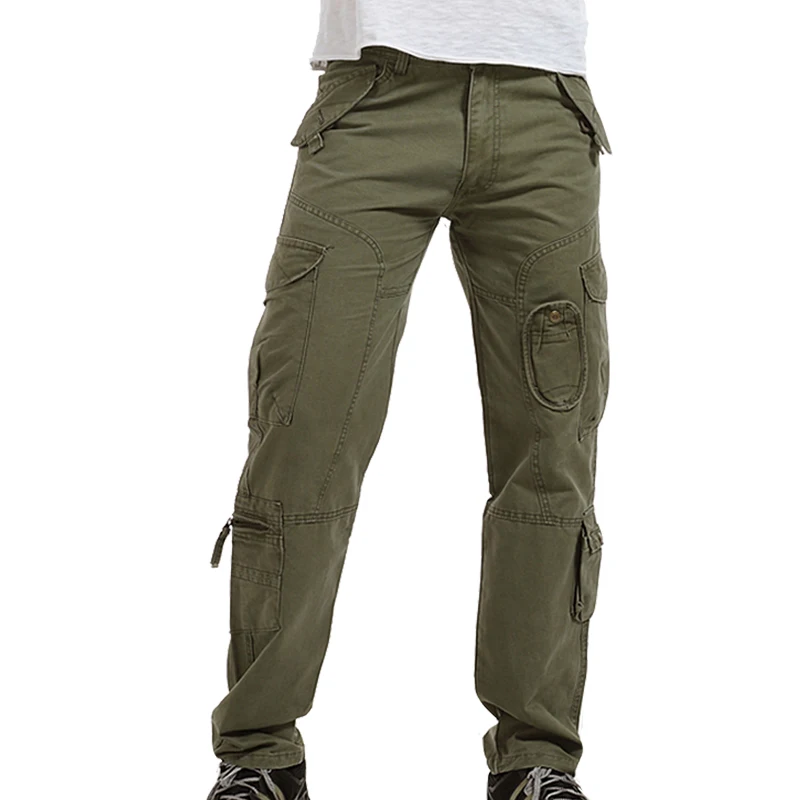 new arrival men's washed cotton multi-pockets cargo pants military style twilled trousers
new arrival men's washed cotton multi-pockets cargo pants military style twilled trousers