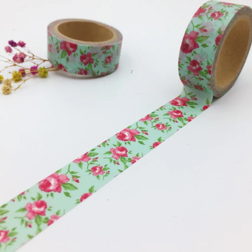 Lovely lift washi tape/wider 20mm*10m washi tape/green background red flower masking paper tape
Lovely lift washi tape/wider 20mm*10m washi tape/green background red flower masking paper tape