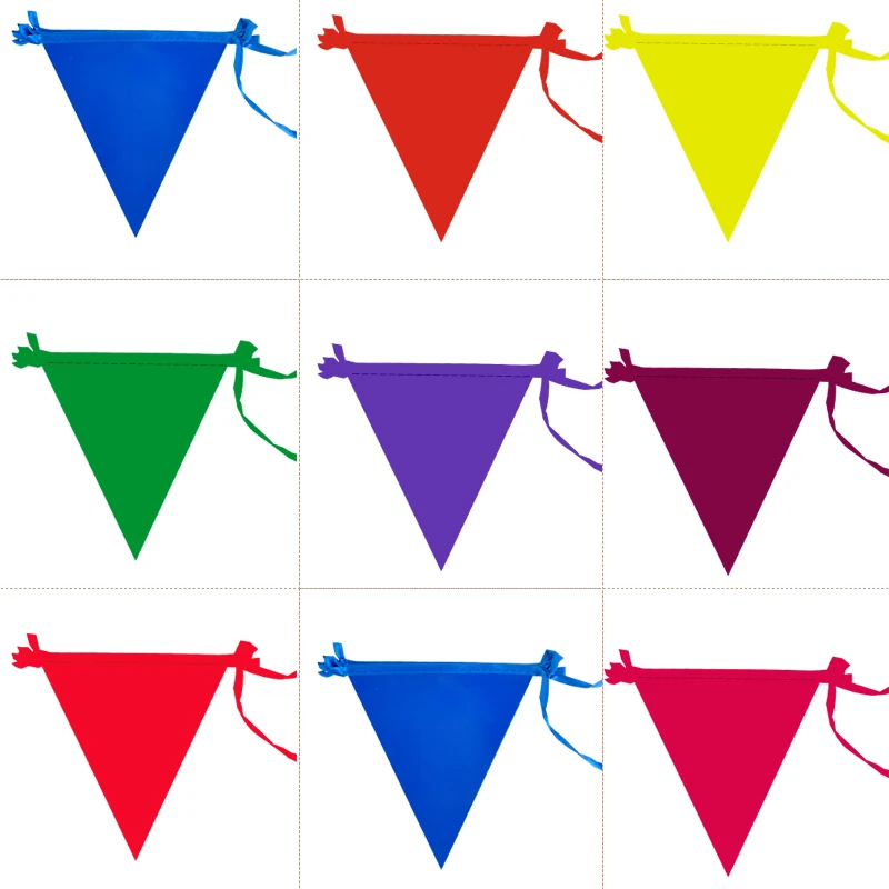 3m long Multi Color Party Triangle Flag Bunting Banner Props Garland Party Decoration Outdoor Event Store Opening Pennants
3m long Multi Color Party Triangle Flag Bunting Banner Props Garland Party Decoration Outdoor Event Store Opening Pennants