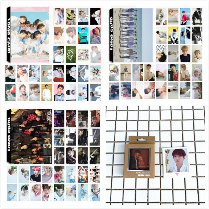 30Pcs/Set KPOP Seventeen Team 3 Album Collection Love Letter HD Photo Card PVC Cards Self Made LOMO Card Photocard
30Pcs/Set KPOP Seventeen Team 3 Album Collection Love Letter HD Photo Card PVC Cards Self Made LOMO Card Photocard