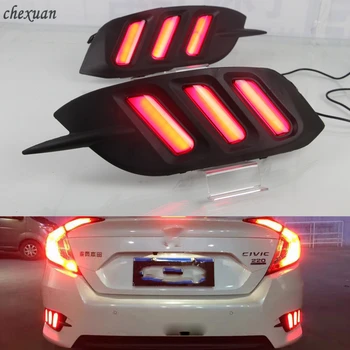 CSCSNL 1Set Rear Fog Light Taillight Brake driving warning light Reflector Light Signal Lamp For Honda Civic 2016 2017 2018
CSCSNL 1Set Rear Fog Light Taillight Brake driving warning light Reflector Light Signal Lamp For Honda Civic 2016 2017 2018