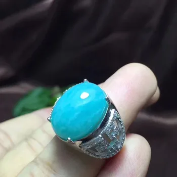 Real And Natural Amazonite Ring Man ring Free shipping 925 sterling silver 13*18mm gem For men Fine handworked jewelry
Real And Natural Amazonite Ring Man ring Free shipping 925 sterling silver 13*18mm gem For men Fine handworked jewelry