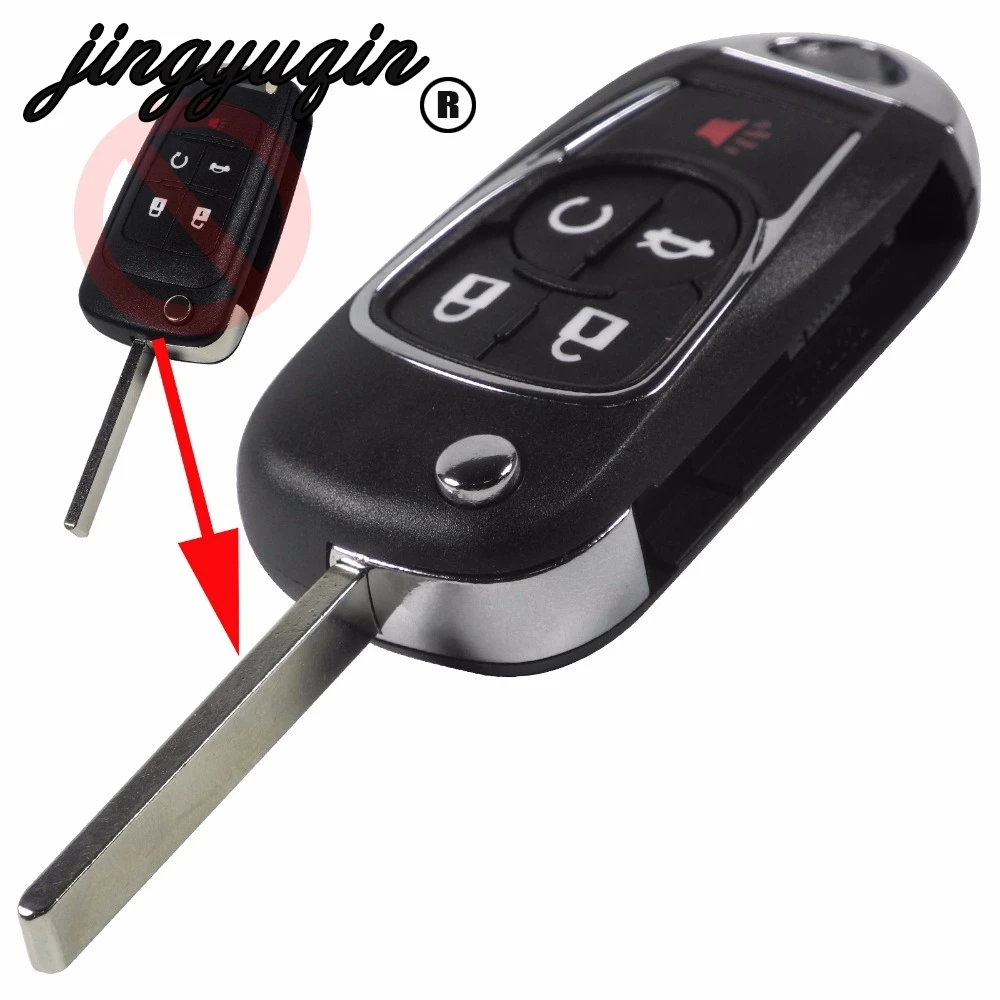 jingyuqin 4+1 5 Button Remote Key Seamless Fob Styling For Chevrolet Camaro / Cruze / Equinox / Impala / Malibu / Sonic
jingyuqin 4+1 5 Button Remote Key Seamless Fob Styling For Chevrolet Camaro / Cruze / Equinox / Impala / Malibu / Sonic