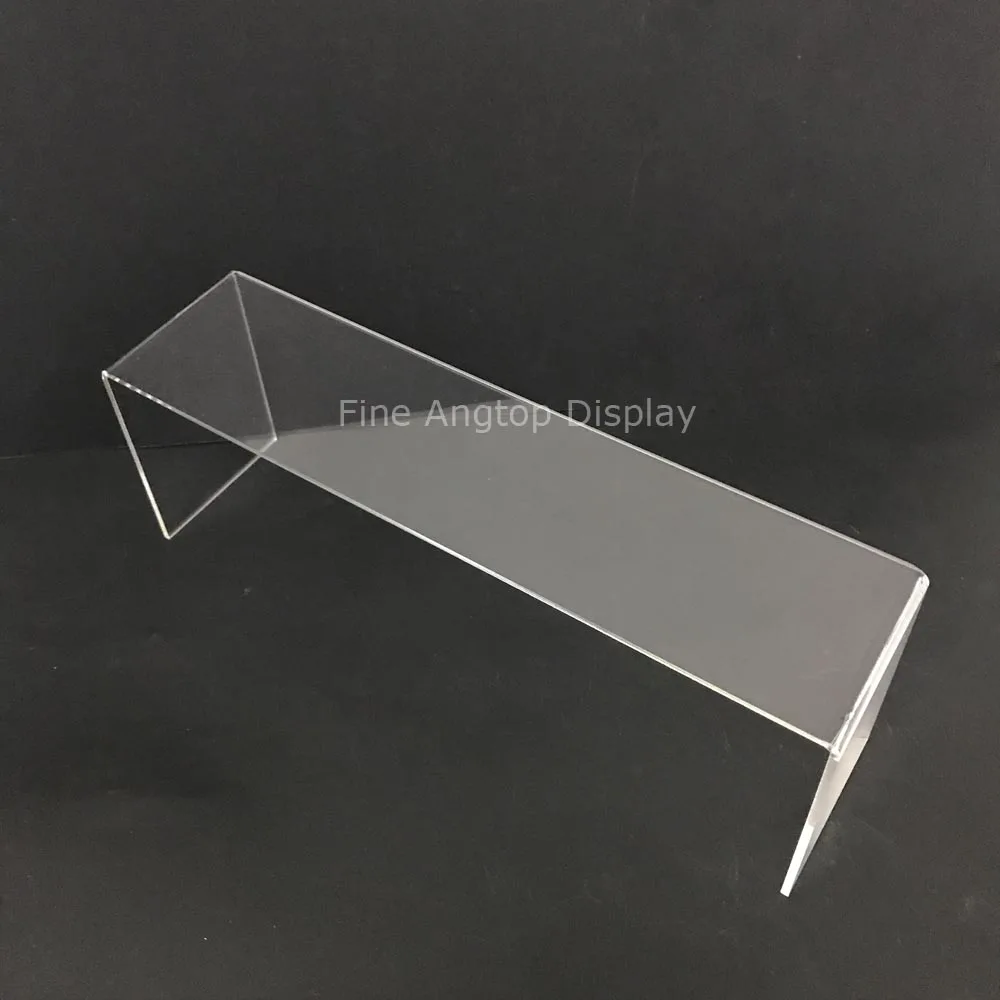 28x7x10cm Clear acrylic U shaped 3mm thickness pop figurines stand holder window showcase
28x7x10cm Clear acrylic U shaped 3mm thickness pop figurines stand holder window showcase