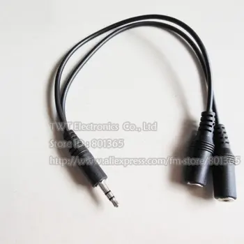 NCHTEK Audio Stereo Plug Spliter Male 3.5mm 1 to 2 Female Adapter Cable Earphone Cellphone/Free shipping/25PCS
NCHTEK Audio Stereo Plug Spliter Male 3.5mm 1 to 2 Female Adapter Cable Earphone Cellphone/Free shipping/25PCS