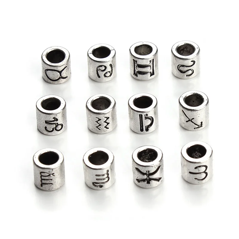 Zodiac beads with silver plating vintage Star Sign for jewelry making bracelet 12 Constellations accessories
Zodiac beads with silver plating vintage Star Sign for jewelry making bracelet 12 Constellations accessories