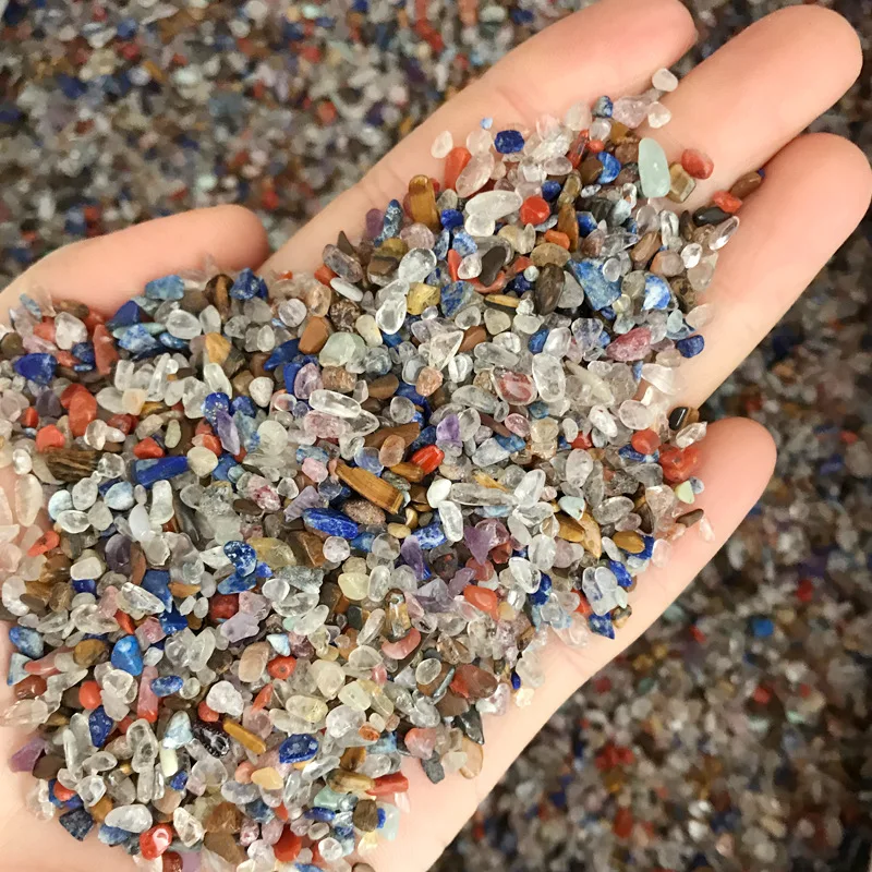 Wholesale 50g 4 Size Irregular Mix Tumbled Stones Gravel Crystal Healing Reiki Crystal Gem Quartz Crystals Natural Stones
Wholesale 50g 4 Size Irregular Mix Tumbled Stones Gravel Crystal Healing Reiki Crystal Gem Quartz Crystals Natural Stones