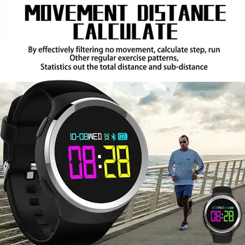 N69 Keypad Sports Smart Watch Healthy Heart Rate Bracelet HD OLED Color Screen Bluetooth 4.0 180-Day Long Standby Smartwatch
N69 Keypad Sports Smart Watch Healthy Heart Rate Bracelet HD OLED Color Screen Bluetooth 4.0 180-Day Long Standby Smartwatch