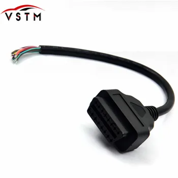 30CM 16 Pin Car Diagnostic Interface Tool Adapter OBD 2 OBD2 16pin Female Connector To Extension OBD 2 Opening OBD Cable
30CM 16 Pin Car Diagnostic Interface Tool Adapter OBD 2 OBD2 16pin Female Connector To Extension OBD 2 Opening OBD Cable