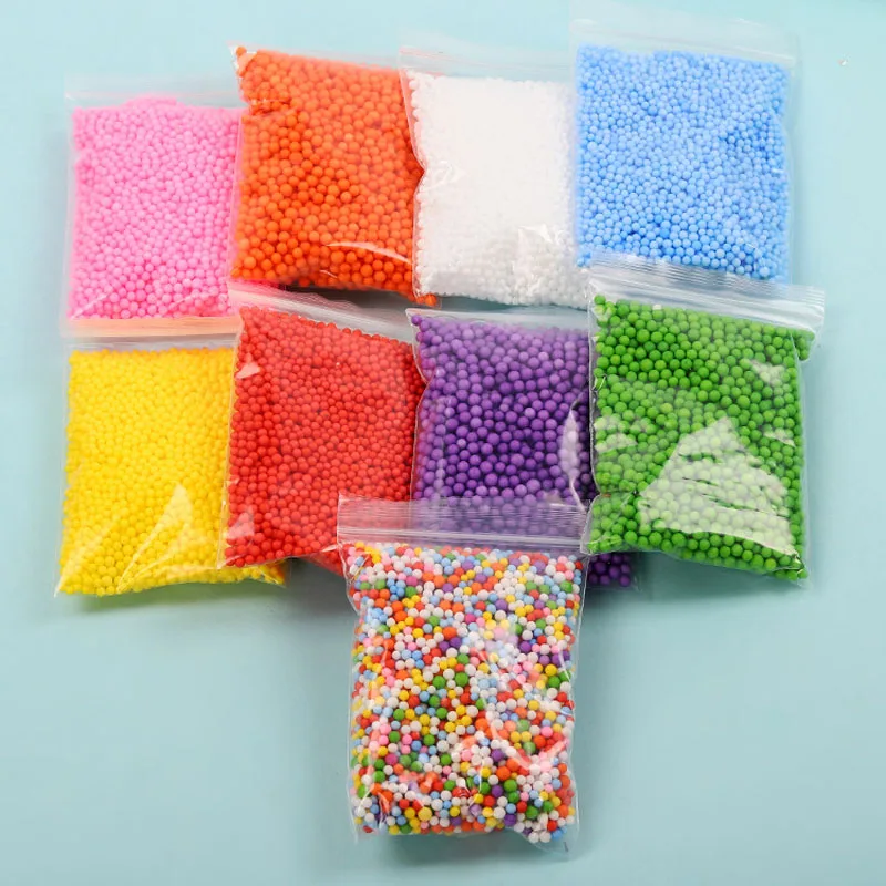 Colorful DIY Tiny Foam Beads Slime Balls Kids Educational Craft Toys Tiny Foam Beads Slime Decorative Supplies Toys for Children
Colorful DIY Tiny Foam Beads Slime Balls Kids Educational Craft Toys Tiny Foam Beads Slime Decorative Supplies Toys for Children
