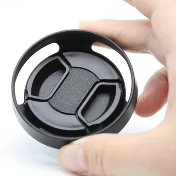 Metal Vented Lens Hood 37mm 40.5mm 43mm 46mm 49mm 52mm 55mm 58mm Screw-in Lente Protect + Cap For Leica Canon Nikon Sony Pentax
Metal Vented Lens Hood 37mm 40.5mm 43mm 46mm 49mm 52mm 55mm 58mm Screw-in Lente Protect + Cap For Leica Canon Nikon Sony Pentax