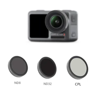ND filters set ND8 +ND32 + CPL ND-PL filter for DJI OSMO ACTION sports camera lens Accessories
ND filters set ND8 +ND32 + CPL ND-PL filter for DJI OSMO ACTION sports camera lens Accessories