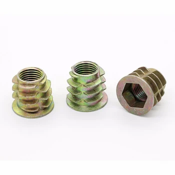 40 Pcs Threaded Insert Zinc Alloy Furniture Hex Socket Drive Bolt Connector Fastener for Wood Furniture Plywood Fiberboard
40 Pcs Threaded Insert Zinc Alloy Furniture Hex Socket Drive Bolt Connector Fastener for Wood Furniture Plywood Fiberboard