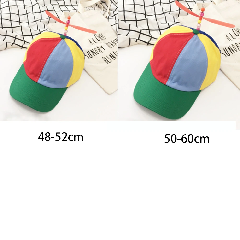 Adult And Children Summer Fashion Propeller Cap Adjustable Baseball Hat Helicopter Rainbow Color Fancy Hat For Adult Kids
Adult And Children Summer Fashion Propeller Cap Adjustable Baseball Hat Helicopter Rainbow Color Fancy Hat For Adult Kids