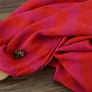 High quality pure flax fabric Stripe yarn dyed weaving material High-end trousers shirts and gowns fabrics
High quality pure flax fabric Stripe yarn dyed weaving material High-end trousers shirts and gowns fabrics