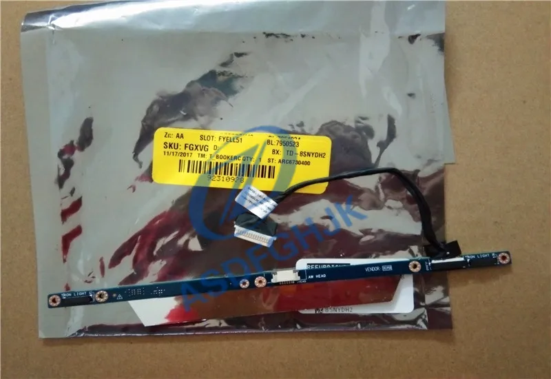 Новинка для DELL ALIENWARE 17 R4 LCD COVER TRON светильник CONTROL BOARD CHA01 FGXVG 0FGXVG LS-D752P 100% Test Ok
Новинка для DELL ALIENWARE 17 R4 LCD COVER TRON светильник CONTROL BOARD CHA01 FGXVG 0FGXVG LS-D752P 100% Test Ok