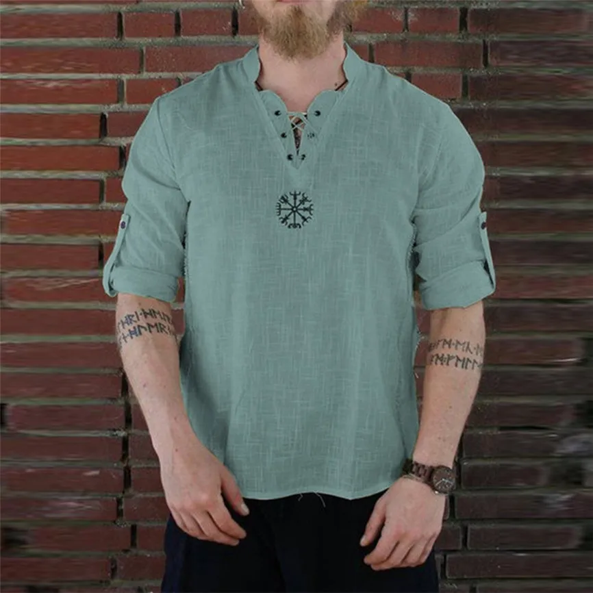 Men's t-shirts Summer New Style Fashionable Personality T Shirt Men cotton-linen Pure Male Shirts Long Sleeve Top Streetwear
Men's t-shirts Summer New Style Fashionable Personality T Shirt Men cotton-linen Pure Male Shirts Long Sleeve Top Streetwear