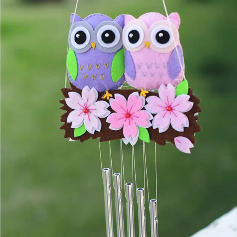 Hot Sell New Handmade Felt Craft Pack Cute Owl Sakura Campanula Door Trim Ornaments Bedroom Decor DIY Fabric Material Package
Hot Sell New Handmade Felt Craft Pack Cute Owl Sakura Campanula Door Trim Ornaments Bedroom Decor DIY Fabric Material Package