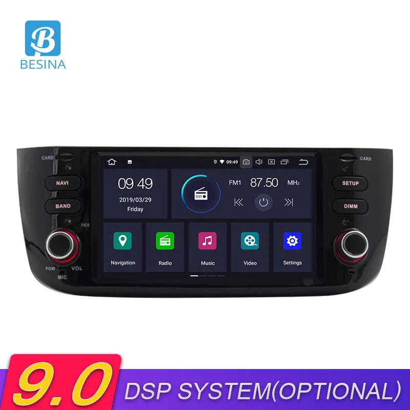 Besina 1 Din Android 9.0 Car Radio For Fiat Grande Punto Abarth Punto EVO Linea 2012 2013 2014 2015 Multimedia Player GPS WIFI
Besina 1 Din Android 9.0 Car Radio For Fiat Grande Punto Abarth Punto EVO Linea 2012 2013 2014 2015 Multimedia Player GPS WIFI