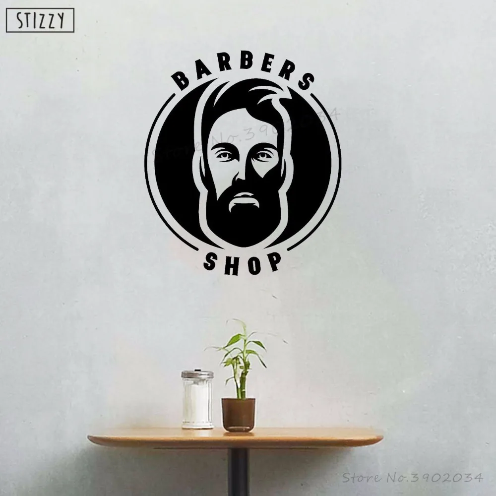 STIZZY Wall Decal Haircut Man Salon Wall Sticker Barbershop Hairdresser Vinyl Decor Stylist Window Removable Spa Art Mural A762
STIZZY Wall Decal Haircut Man Salon Wall Sticker Barbershop Hairdresser Vinyl Decor Stylist Window Removable Spa Art Mural A762