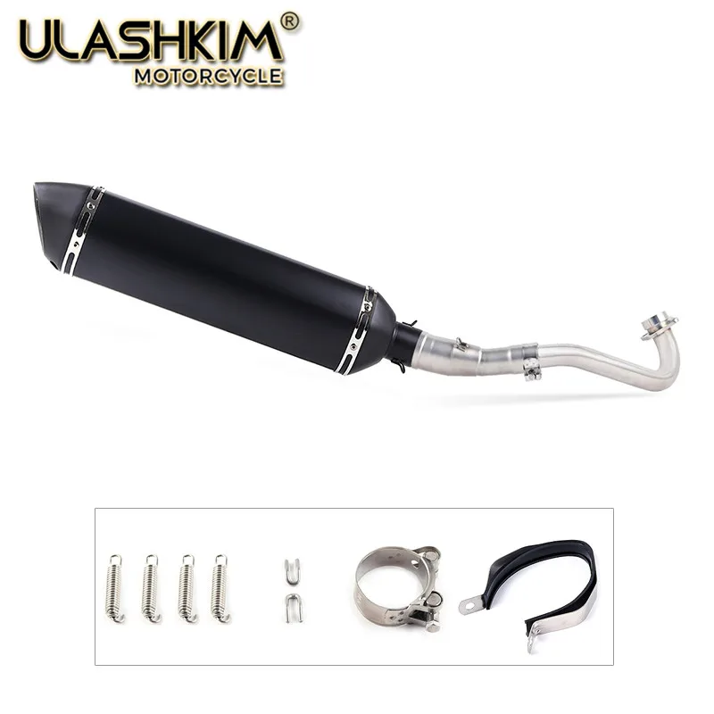 Motorcycle Full System Exhaust Muffler Escape Middle Link Pipe Slip On For yamaha XMAX300 XMAX250 XMAX400 2017 2018
Motorcycle Full System Exhaust Muffler Escape Middle Link Pipe Slip On For yamaha XMAX300 XMAX250 XMAX400 2017 2018