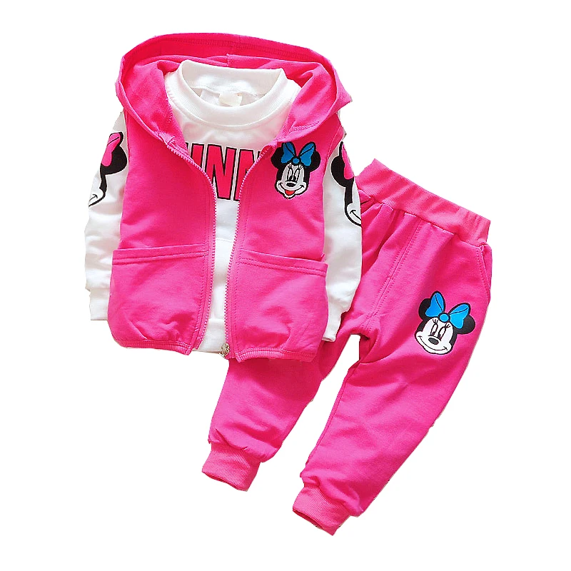 2018 Baby Kids Meisjes Minnie Kleding Set Kinderen Herfst 3 stuks Sets Capuchon Jas Vest Pakken Katoen Jongens Cartoon kleding
2018 Baby Kids Meisjes Minnie Kleding Set Kinderen Herfst 3 stuks Sets Capuchon Jas Vest Pakken Katoen Jongens Cartoon kleding
