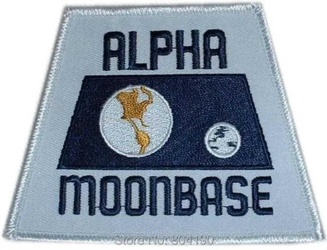 3.5" Space 1999 TV Series ALPHA MOONBASE MOVIE TV Series Embroidered Emblem applique sew on iron on patch
3.5" Space 1999 TV Series ALPHA MOONBASE MOVIE TV Series Embroidered Emblem applique sew on iron on patch