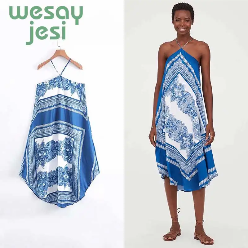 2019 Fashion Summer Floral Printed Vintage Dress women SleevelessLoose Vacation Beach Dresses For Ladies dresses
2019 Fashion Summer Floral Printed Vintage Dress women SleevelessLoose Vacation Beach Dresses For Ladies dresses