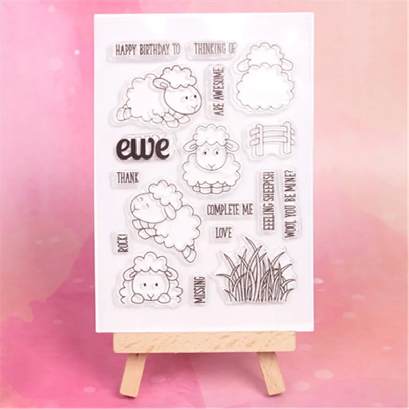 sheep Transparent Clear Silicone Stamp/Seal for DIY scrapbooking/photo album Decorative clear stamp
sheep Transparent Clear Silicone Stamp/Seal for DIY scrapbooking/photo album Decorative clear stamp