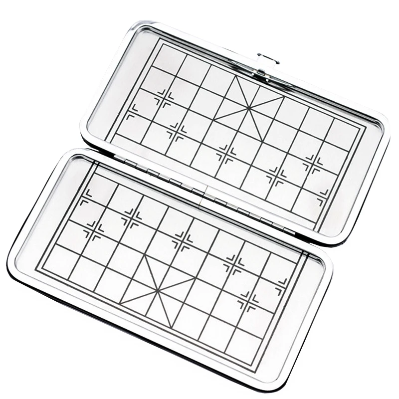 Stainless Steel Chessboard Outdoor Travel Magnet Chinese Chess Small Mini Strong Magnet Folding China Xiangqi Entertainment
Stainless Steel Chessboard Outdoor Travel Magnet Chinese Chess Small Mini Strong Magnet Folding China Xiangqi Entertainment