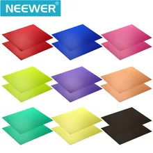 Neewer корректирующий гель светильник прозрачный цветной фильтр 12x8