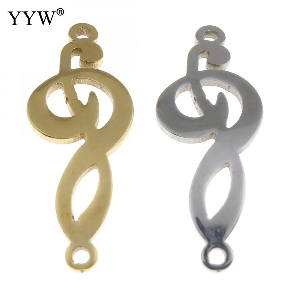 YYW DIY Designer Jewelry Accessories Beading Findings Stainless Steel 1/1 loop Music Note Connector for Bracelet Necklaces
YYW DIY Designer Jewelry Accessories Beading Findings Stainless Steel 1/1 loop Music Note Connector for Bracelet Necklaces