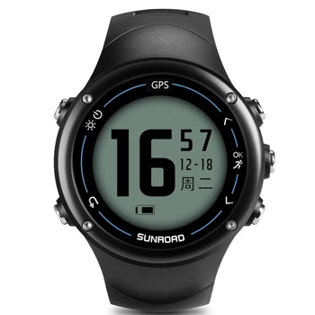 SUNROAD Smart GPS Men's Heart Rate Digital Watch with 50m Waterproof USB Charge Running Hiking Joggling Wristwatch
SUNROAD Smart GPS Men's Heart Rate Digital Watch with 50m Waterproof USB Charge Running Hiking Joggling Wristwatch