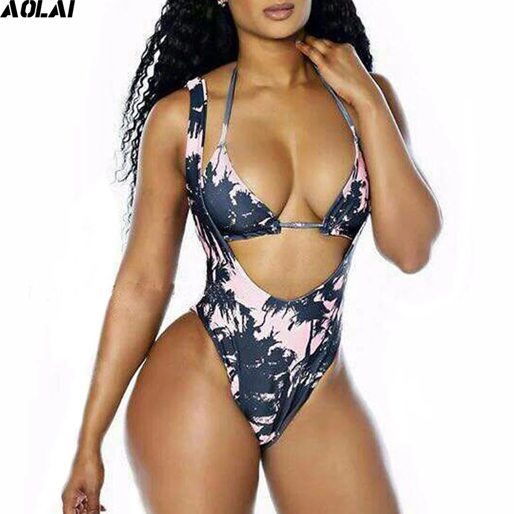 Sexy High Cut One Piece Swimsuit Floral Swimwear Women 2018 African Two Piece Bath Suit Separated Bra Monokini Cut Out Trikini
Sexy High Cut One Piece Swimsuit Floral Swimwear Women 2018 African Two Piece Bath Suit Separated Bra Monokini Cut Out Trikini