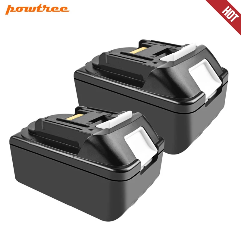 Литий ионный аккумулятор Powtree 18 в 4 0 Ач для Makita BL1830 BL1815 BL1830B BL1860B BL1840 BCS550 BFS450 BHP453 BSS501